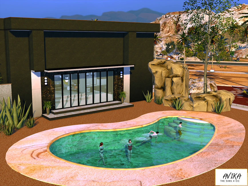 The Sims Resource Curve Pool Ver. 1