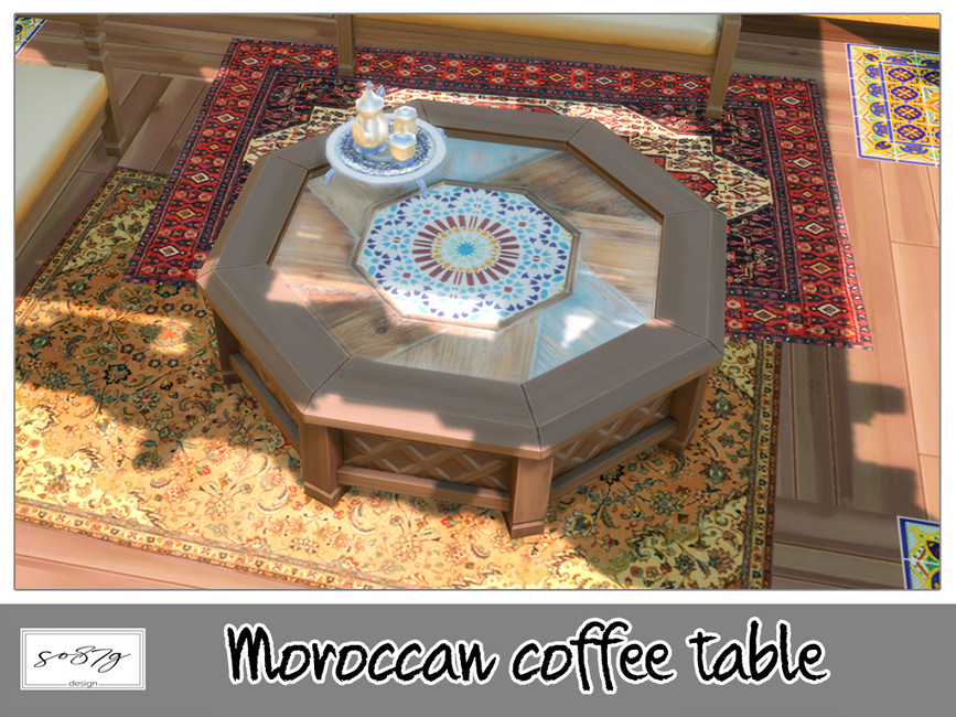 The Sims Resource Moroccan coffee table