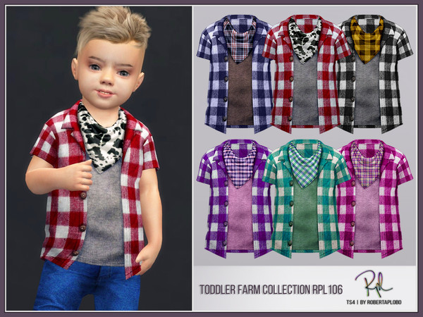 The Sims Resource - Toddler Farm Collection RPL106