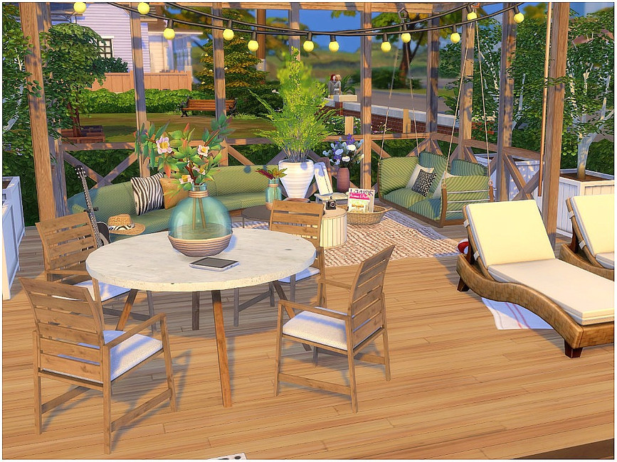 The Sims Resource Swimming Deck