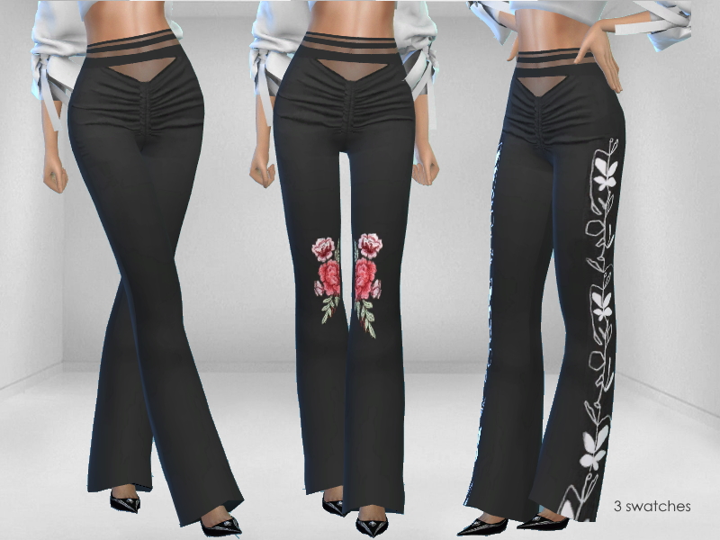 Sims 4 CC Flare Pants