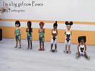 Sims 4 — Toddler Pose Pack by PantherGirlSim — Five poses for toddlers Custom Thumbnails I hope you enjoy them