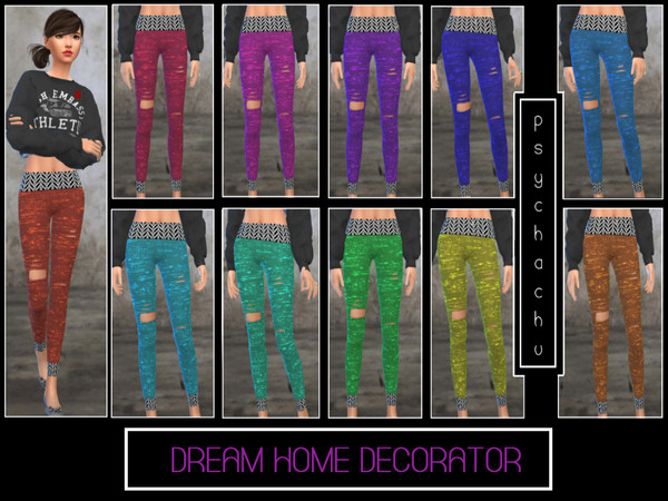 The Sims Resource - Yoga Trousers