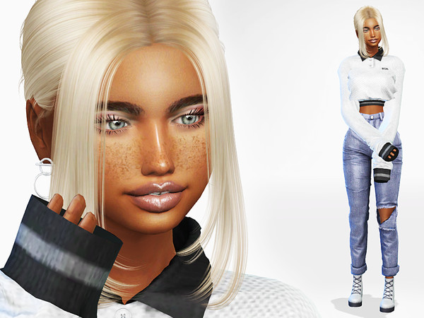 Sims 4 — Harper Brewer by perelka8809 — Name: Harper Brewer Age: Teen If you want sim like this, You need all CC