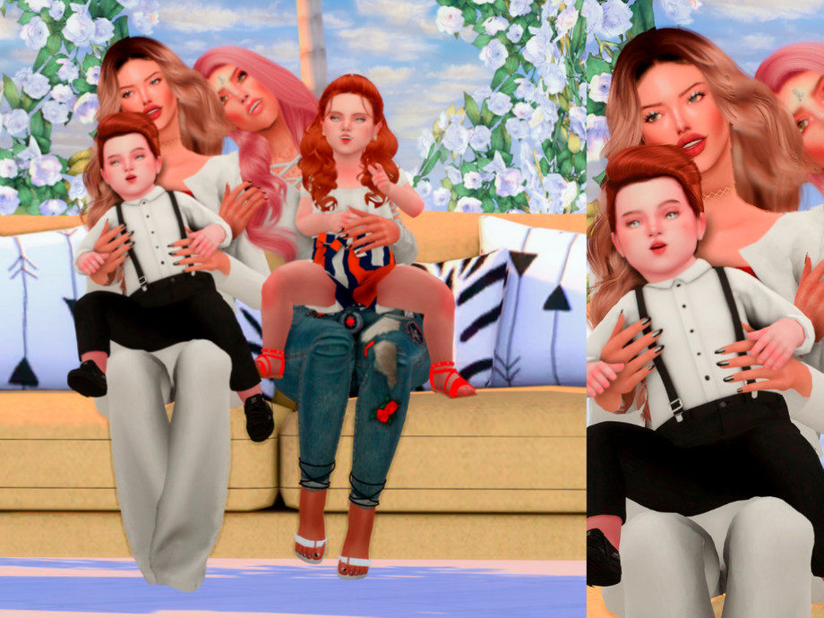 Family Set 2 - Sims 3 | Family set, Poses, Sims