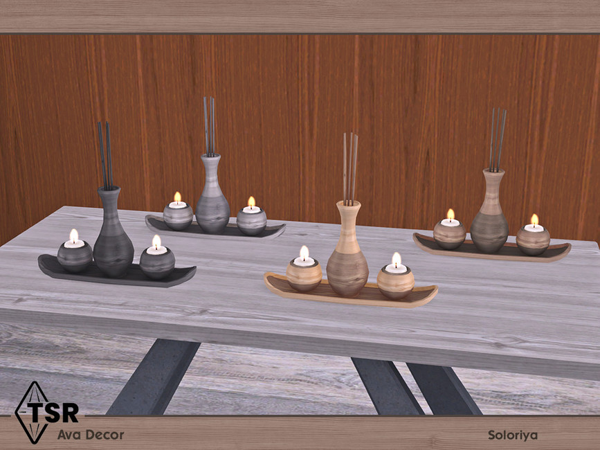 The Sims Resource Ava Decor. Functional Candles