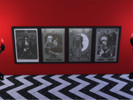 Sims 4 — Dark Wall Art-- Tarot  by circasuzanne2 — Decorate your goth sims home with this dark art featuring 4 tarot