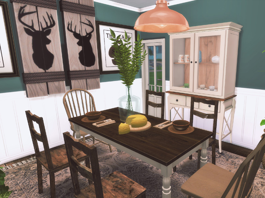 The Sims Resource Farmhouse diningroom