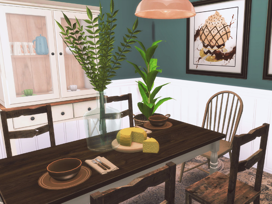 The Sims Resource Farmhouse diningroom