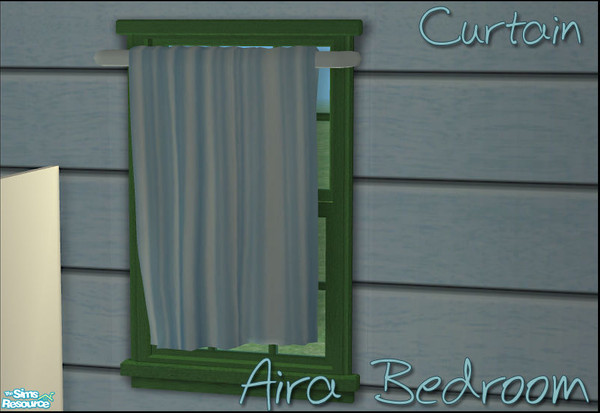 Sims 2 — Aira Bedroom Set - Curtains  by sim_man123 — New curtain mesh, part of my Aira Bedroom set. Requires the