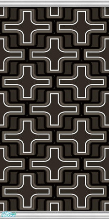 Sims 2 — Studio K Crossover - Simple Black by StudioKhagerks — Part of the Crossover Series. 28 colors total. Can be