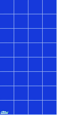 Sims 2 — Royal Blue Wall Tile by totobug4 — 