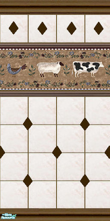 Sims 2 — Farm animals tiled 2 by devilishdawn —  