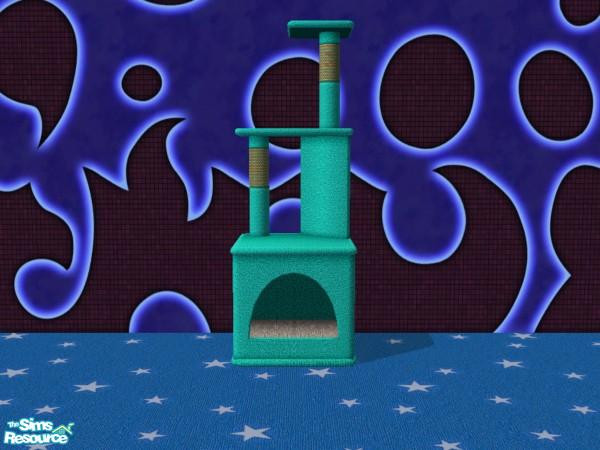 Sims 2 — Cat Condo - Tropical Paradise by dddrake — There's been a few of these, but I thought I would submit my few