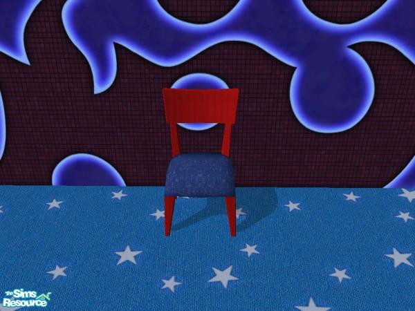 Sims 2 — Oaktowne Dining Chair by dddrake — Cornflower Dreams