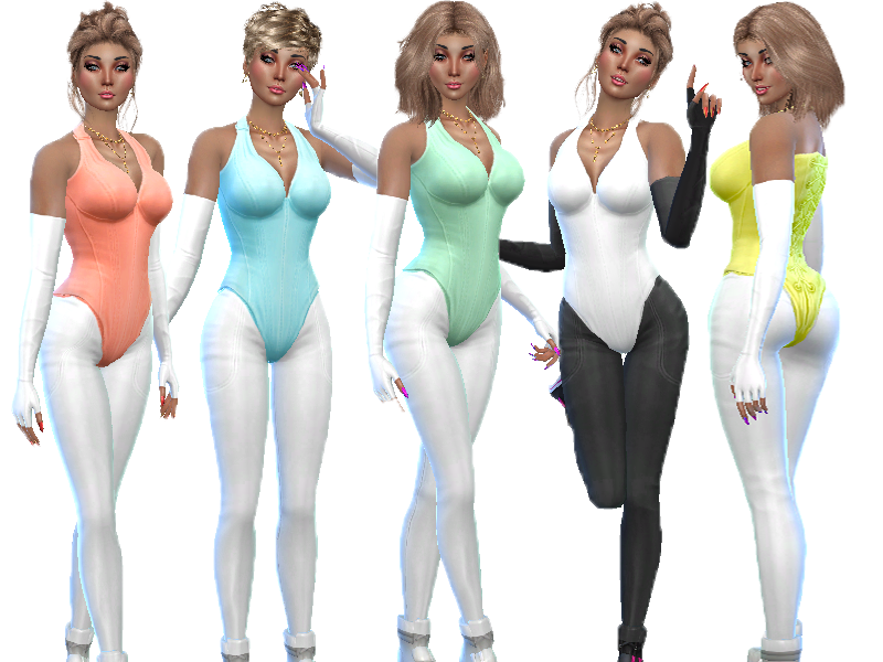 The Sims Resource - Female Bodysuit