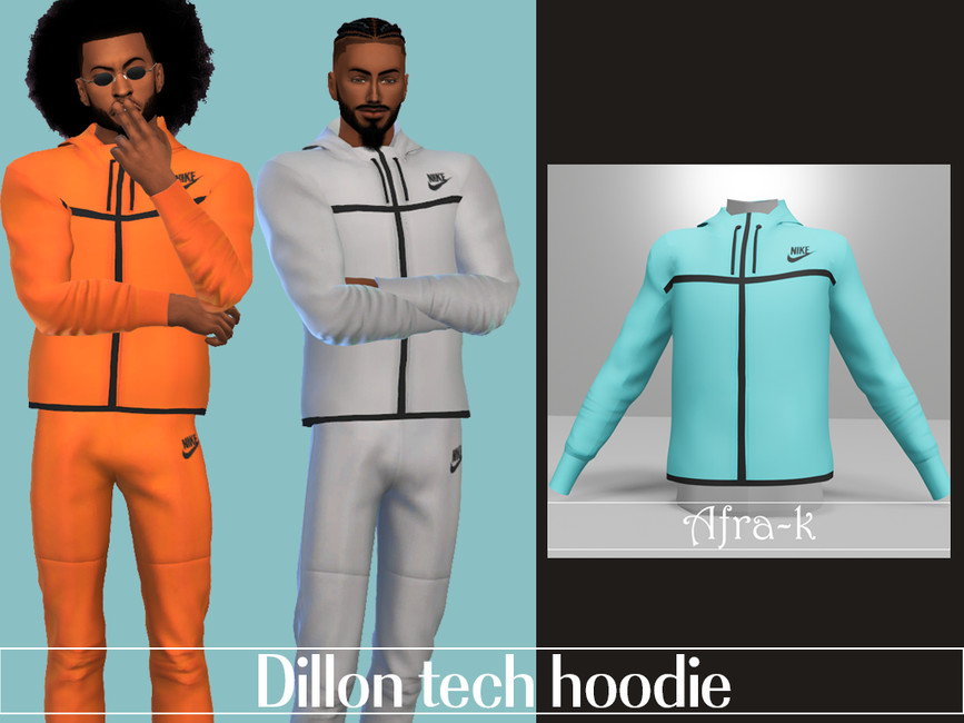 The Sims Resource - Dillon tech hoodie