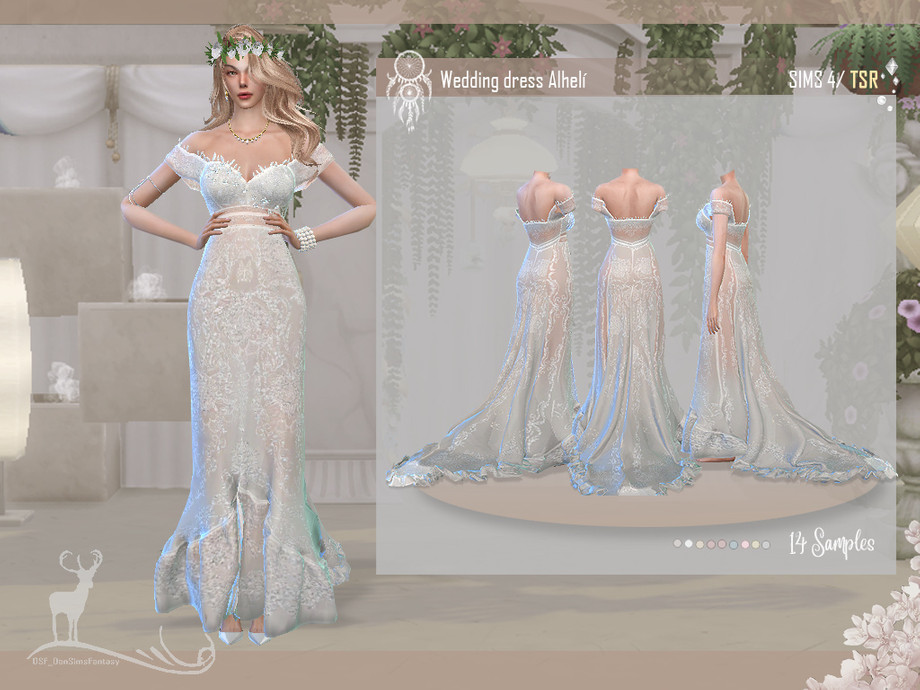 sims 4 wedding dress