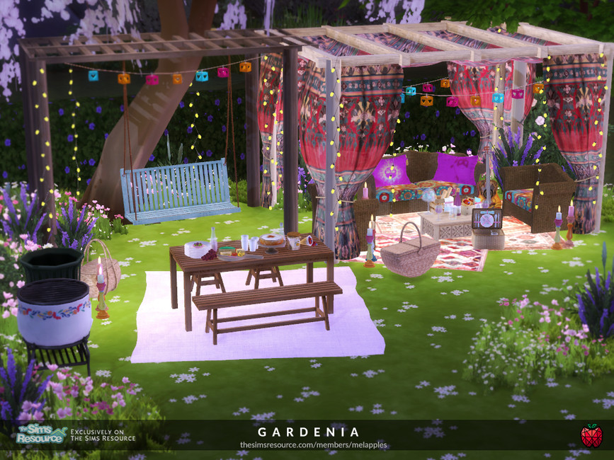 The Sims Resource Gardenia picnic