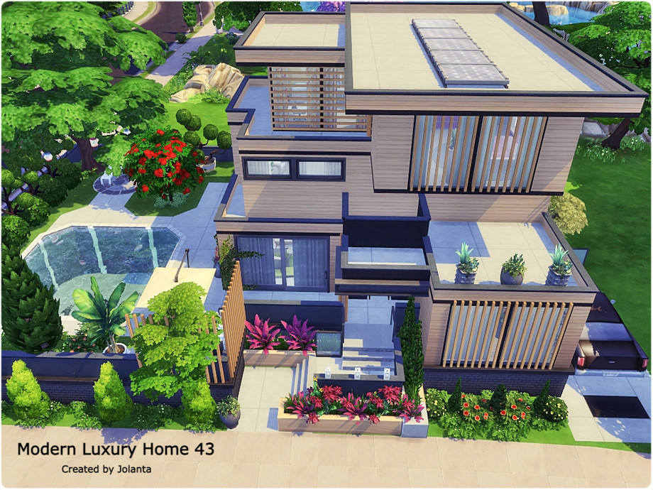 The Sims Resource | Modern Luxury Home 43