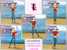 Sims 4 — Pose Pack of Girl  by Laisa_Tarzo — This is my first pack of childish poses that I post here! :3 Girl pose pack