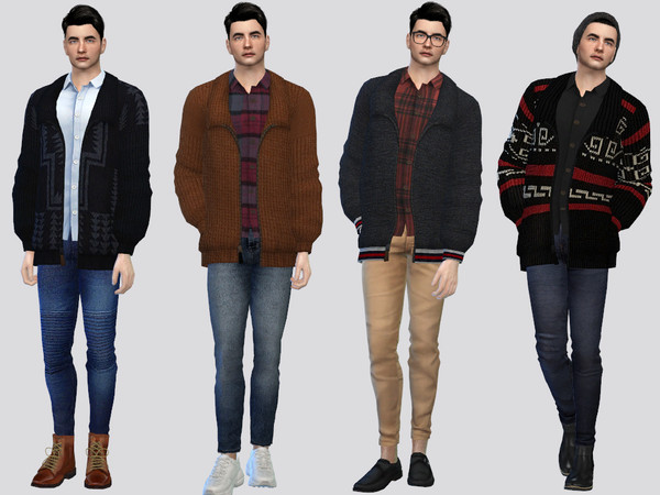 Sims 4 — Folklore Cottage Sweater by McLayneSims — TSR EXCLUSIVE Standalone item 10 Swatches MESH by Me NO RECOLORING