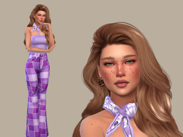 Sims 4 — Brooklyn Barnes  by fabyg — Name: Leilani Reyna Age: Young Adult Aspiration: Master Chef Traits: Foodie,
