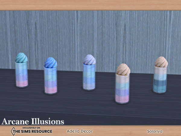 Sims 4 — Arcane Illusions - Adella Decor. Drink by soloriya — Decorative drink. Part of Arcane Illusions Adella Decor