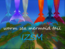Sims 4 — warm sea mermaid tail by CCtailIZSM — This tail was inspired by the mermaids of Thailand. Thai mermaids have