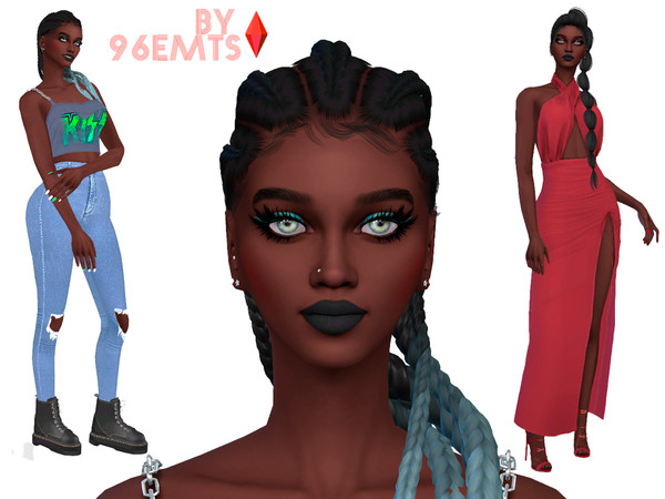 Sims 4 — IRIA by 96emts — Name: Claudia Age: Young Adult *CC used* *No sliders have been used* How to install? 1. Copy