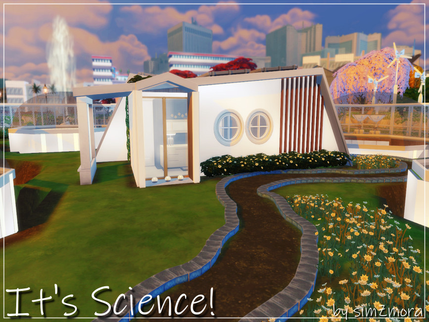 The Sims Resource It's Science! Lab House noCC