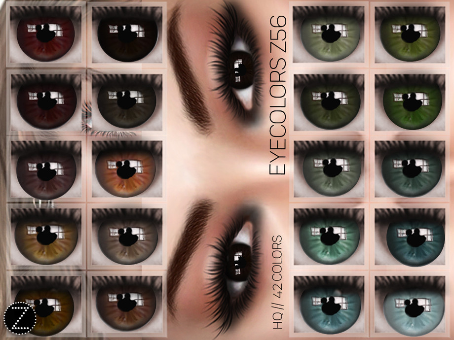 The Sims Resource - EYECOLORS Z56