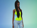Sims 4 — Womens TankTop by KoffeeKamper — A recolor of a women's tank top from base game. comes in 12 swatches.