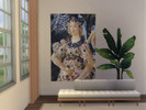 Sims 4 — Poster of Flora, goddess of flowers and spring. by daeiron — A poster of Flora, part of a renaissance artwork