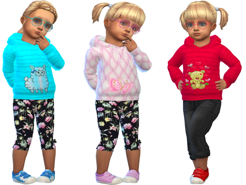 The Sims Resource - Toddler Winter Sweater