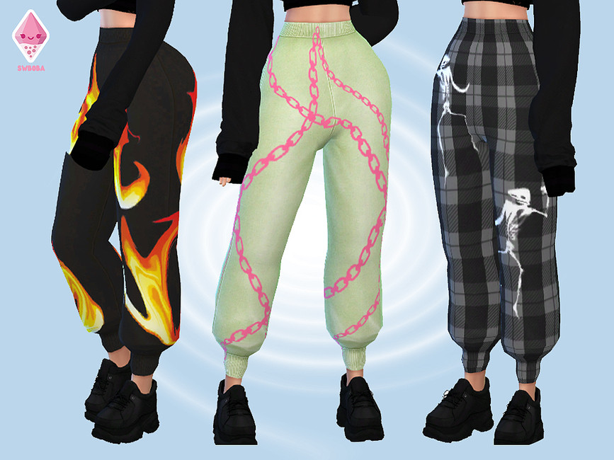 The Sims Resource - Baggy Pants