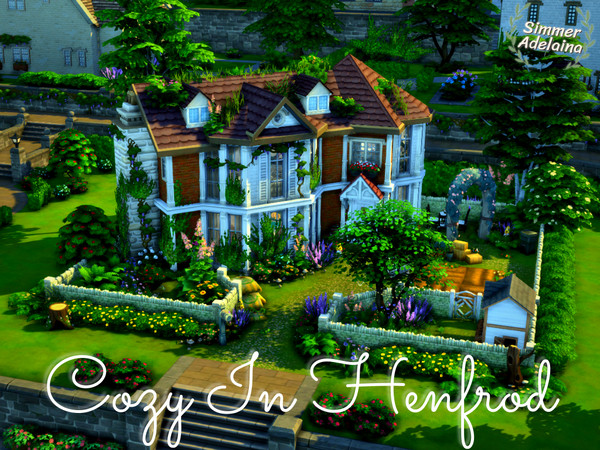 Sims 4 — Cozy In Henford by simmer_adelaina — This small family house is perfect for a couple expecting their new bundle