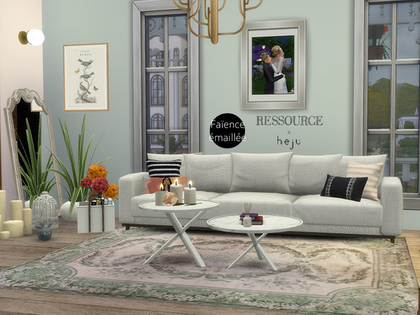Sims 4 — HejuRessourcePaint_FaienceEmaillee by Manon4562 — This is a color from the new set by french designers Heju, in