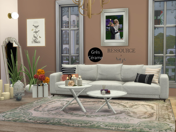 Sims 4 — HejuRessourcePaint_GresCerame by Manon4562 — This is a color from the new set by french designers Heju, in