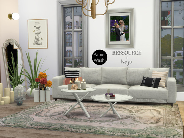 Sims 4 — HejuRessourcePaint_PapierWashi by Manon4562 — This is a color from the new set by french designers Heju, in