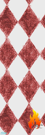 Sims 2 — Rose Triangles Wallpaper by scfiregirl25 — SCFireGirl Creations