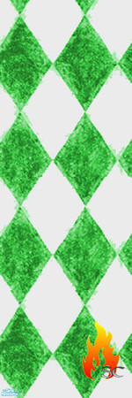 Sims 2 — Green Triangles Wallpaper by scfiregirl25 — SCFireGirl Creations