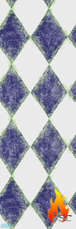 Sims 2 — Blue Gray Triangles Wallpaper by scfiregirl25 — SCFireGirl Creations