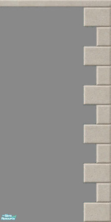 Sims 2 — Stormy Grey Stucco Set - Individual Item by TheMistress666 — Stormy Grey Stucco wall set!