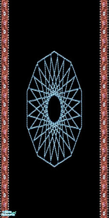 Sims 2 — Neo walls #1 - Individual Item by neovente — Black Star wall