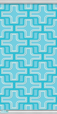 Sims 2 — Studio K Crossover - Aqua Blue by StudioKhagerks — Part of the Studio K Crossover Series. 28 colors total. Can