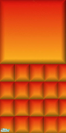 Sims 2 — Red & Yellow  Wall Tile by Dreamz82633 — Decarate your sims homes with this wall tile.