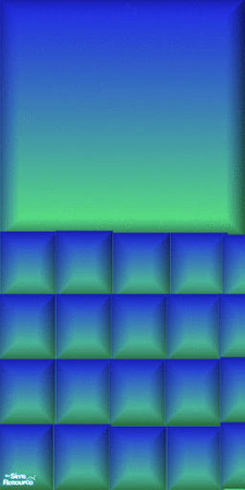 Sims 2 — Blue & Green  Wall Tile by Dreamz82633 — Decarate your sims homes with this wall tile.