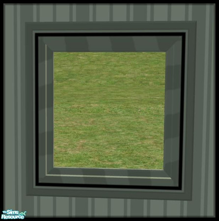 Sims 2 — NK PI Square Mirrors - Sea Green by MoMama — A Sea Green mirror so your Sims can see themselves clearly.