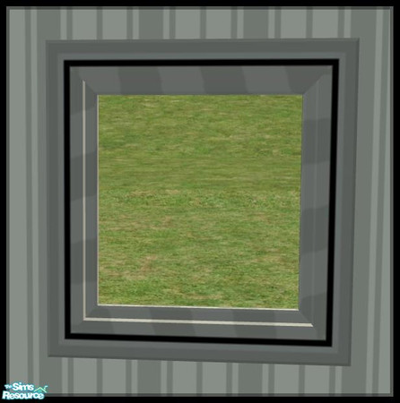 Sims 2 — NK PI Square Mirrors - Pale Green by MoMama — A Pale Green mirror so your Sims can see themselves clearly.